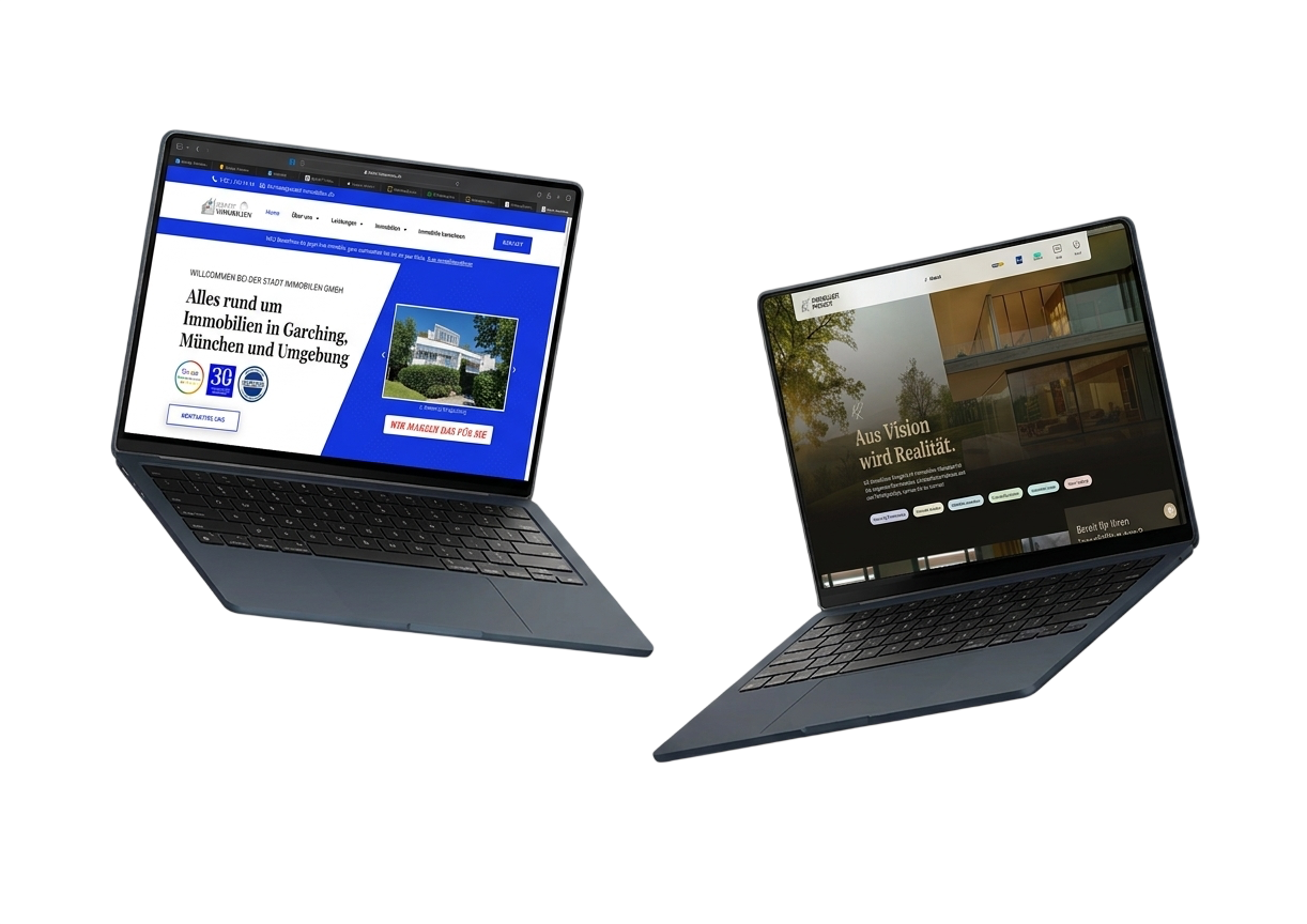 Webdesign für Immobilienmakler-
